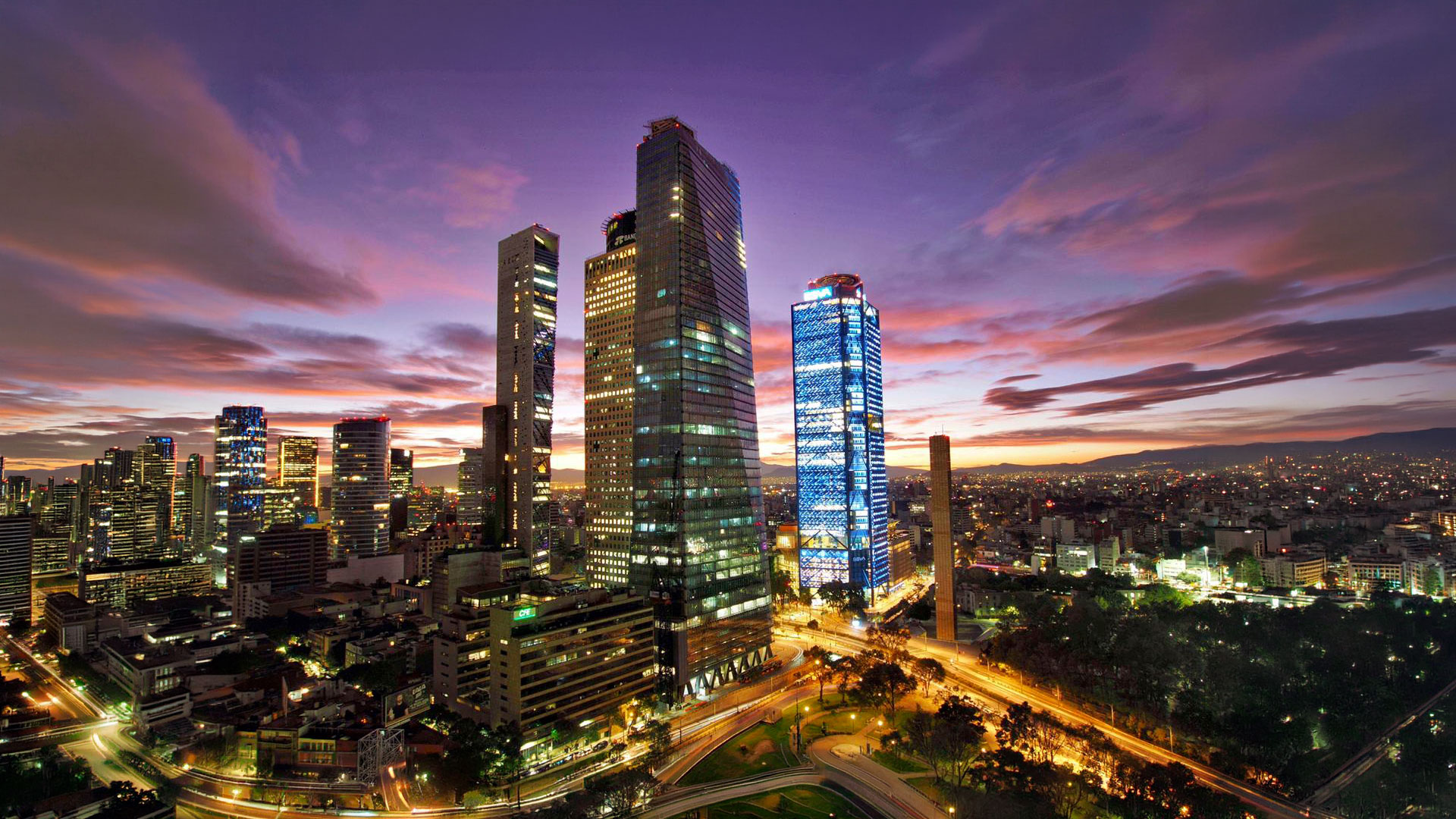 Mexico City night